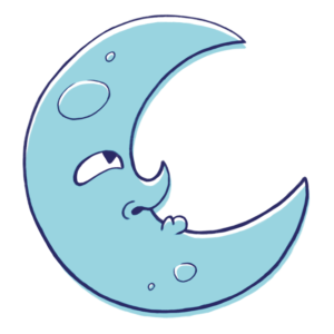 Symbol Księżyc Miesionczek - gra karciana QKaj